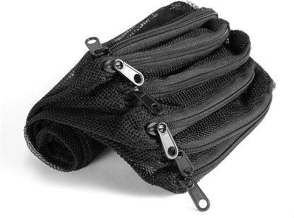 Filter Media Mesh Bags with Plastic Zipper Reable… (6PCS)