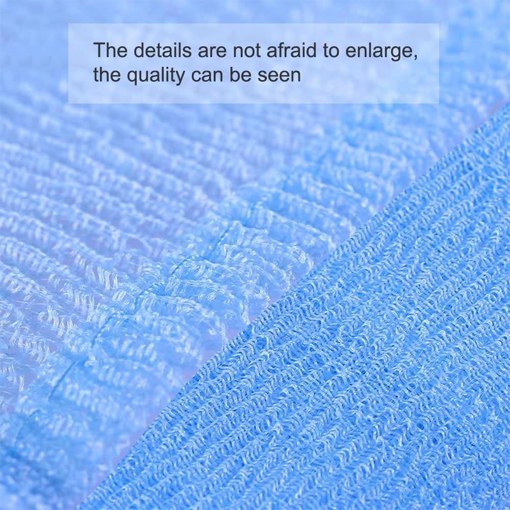 Exfoliating Washcloth Back Scrubber for Shower Japanese Beauty Bath Towel Korean Exfoliating Loofah Towel Sponge Loofah Body Scrubber 3 Pack