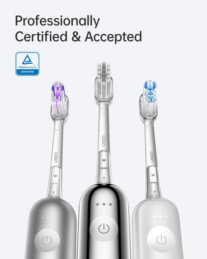 Cushioned Toothbrush Heads 6 Pack, New 2025 Version Replacement Heads Compatible with Wave/Wave Special Electric Toothbrush (Super-Clean)