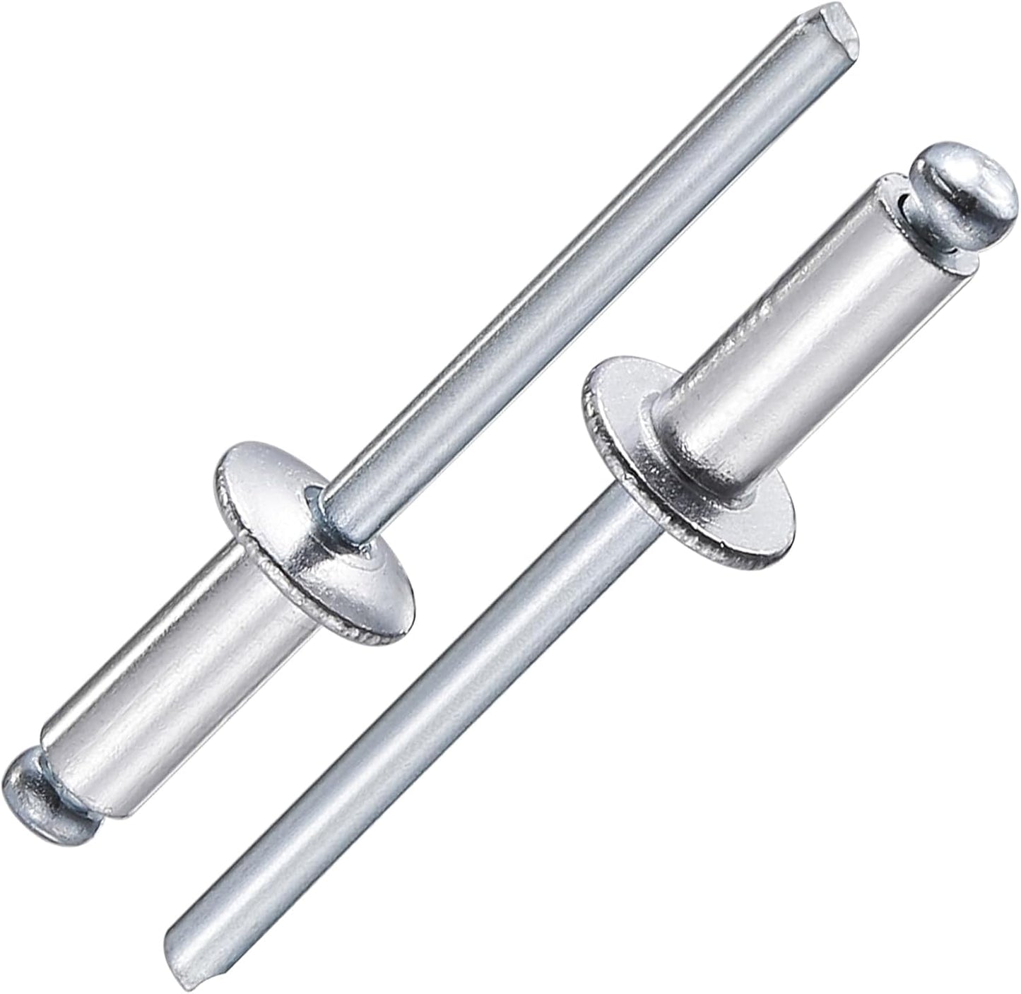 (250Pcs) 3/16"x1/2" Aluminum blind pro Rivets,Aluminum Grip and Steel Mandrel