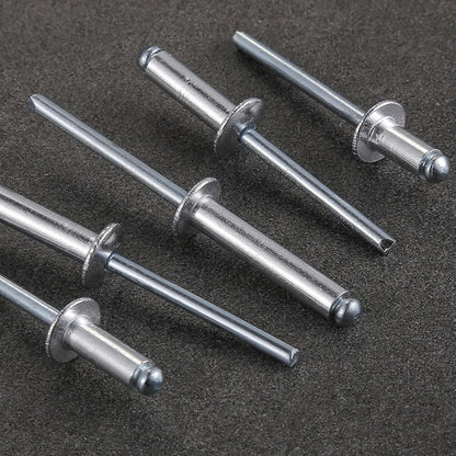 (250Pcs) 3/16"x1/2" Aluminum blind pro Rivets,Aluminum Grip and Steel Mandrel