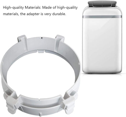 Air Conditioning Exhaust Hose Adapter, Number 2 Portable Air Conditioning Pipe Connector for Midea, Air Conditioner Window Adapter Exhaust Hose Connector Tube Connector