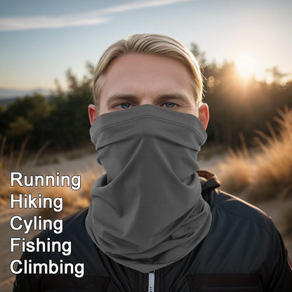 8 Pack Neck Gaiter  Gator Bandana Face Mask Cooling UV Protection Face Cover Neck Scarf for Men Women