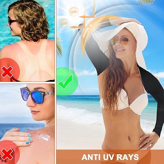 Cooling Shawl Arm Sleeves for Women&Men,UV Sun Protection Breathable Arm Sleeves,UPF Cooling Sleeves for Sports