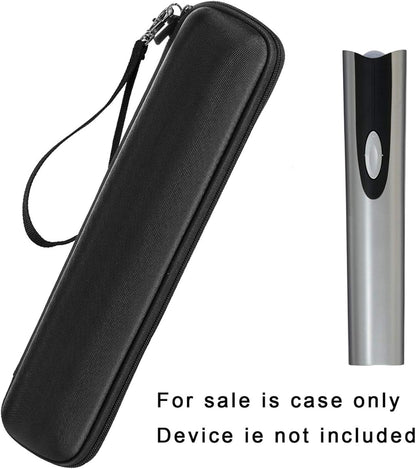 Portable EVA Bottle Opener Storage Case with Oxford Cloth Cover, Compact Holder for Electric Openers, Black, 31x7x7cm