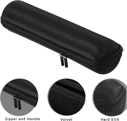 Portable EVA Bottle Opener Storage Case with Oxford Cloth Cover, Compact Holder for Electric Openers, Black, 31x7x7cm