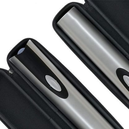 Portable EVA Bottle Opener Storage Case with Oxford Cloth Cover, Compact Holder for Electric Openers, Black, 31x7x7cm