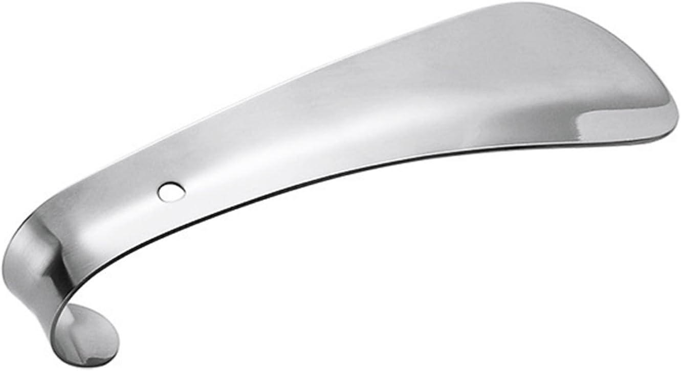 Metal Shoe Horn, Travel Horn Stainless Steel Helper Stick Portable Horns Spoon for Women