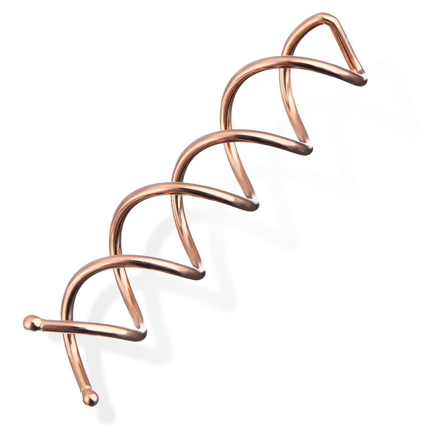 Spiral hair pins - rotating clips - knot rollers - DIY - rotating styling - hair sticks - hair styling tools - 20-piece set - rose gold