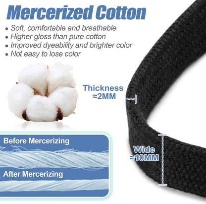 Sneakers lat Shoe Laces: 2/5 Inches Wide Athletic Replacement Shoelaces