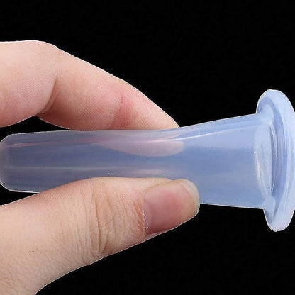 Silicone Facial Cupping Set Face And Eye Cupping Massage Kit Vacuum Massage Cup Anti-wrinkle And Anti-aging Natural Skin Care Beauty Tool(white)4pcs