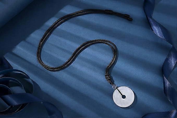 Crystal Necklace for Men Women Healing Crystal Stone Bar Pendant Necklace Adjustable Rope Necklace Natural Gemstone Necklace Jewelry
