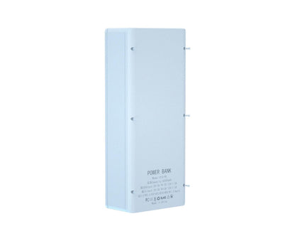 Battery Charger Case Detachable Design 5 Interfaces LCD Rechargeable Multifunctional 15W Fast Charging Easy to Carry Battery Charge - White