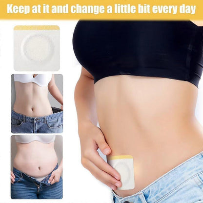 10pcs Castor Oil Wrap for Belly Button, Single-Used Castor Oil Patches Belly