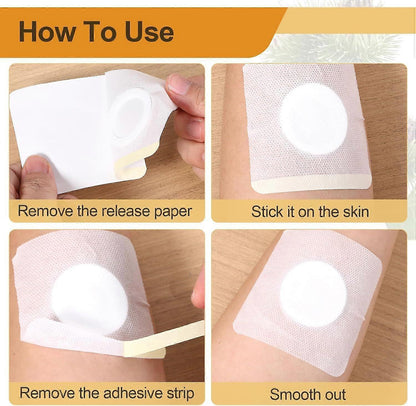 20Pcs Castor Oil Belly Button Patch, Castor Oil Patches Disposable, Castor Oil