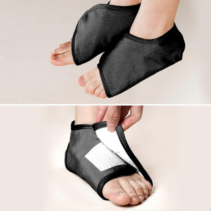 2pcs Ankle Castor Oil Pack, Comfortable Castor Oil Pack Wrap for Feet Castor Oil