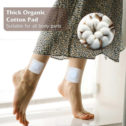 Self-Adhesive Organic Castor Oil Pack Wrap for Pimple Patches