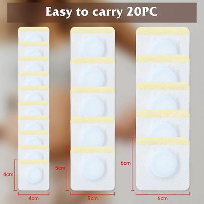 Self-Adhesive Organic Castor Oil Pack Wrap for Pimple Patches
