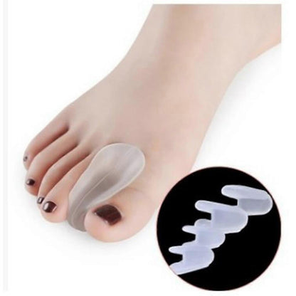 Silicone Toe Separators - Gel Toe Spacers for Overlapping Toes & Alignment