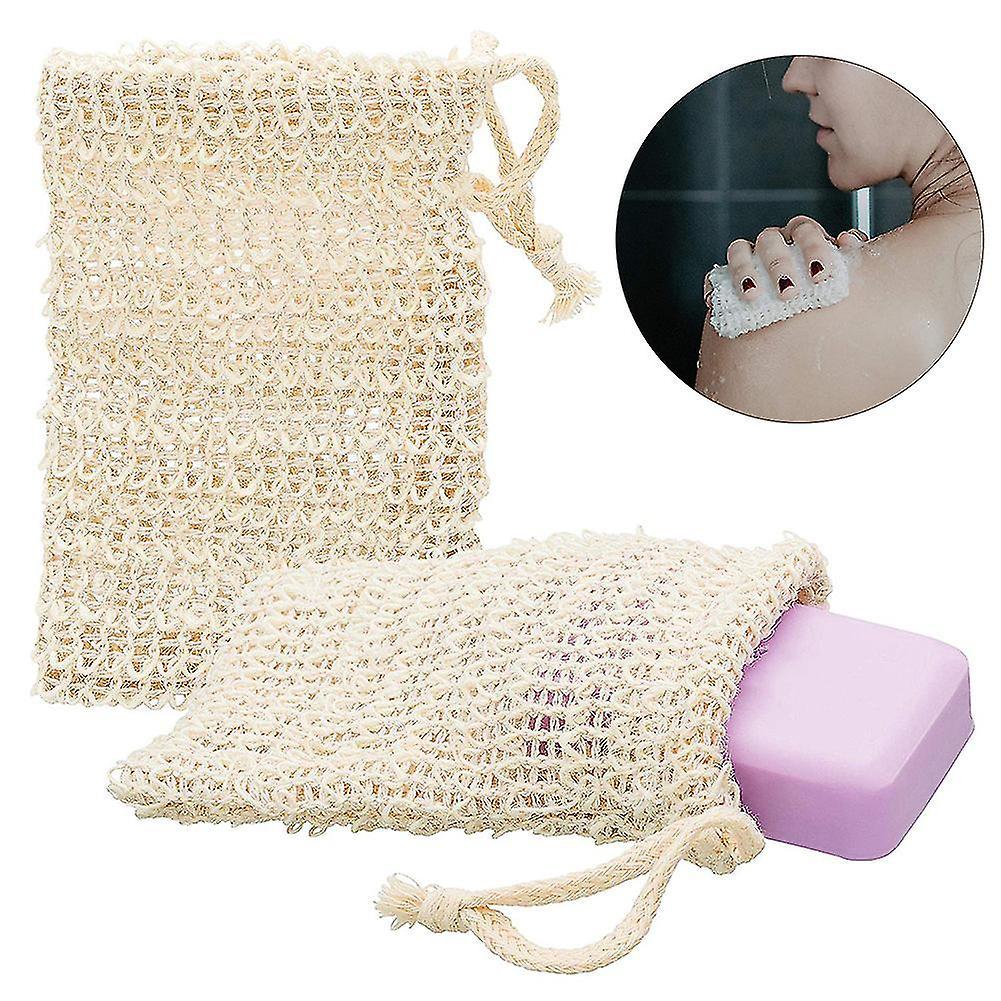 Shower Exfoliator Soap Saver Bag, Sponge Mesh Bubble Pouch