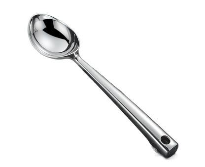 Ice Cream Scoop Anti-slid Stainless Steel Ice Cream Spoon-Home-Silver