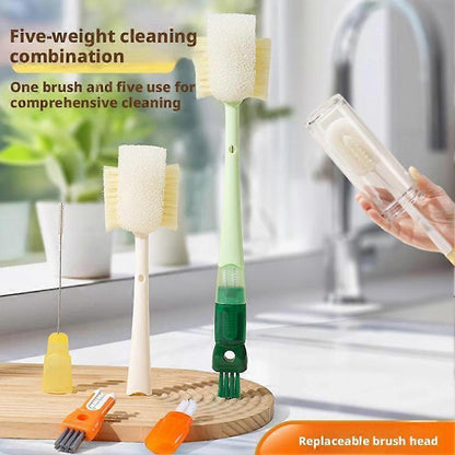 Water Bottle Cleaning Brush, Multifunctional Bottle Brush