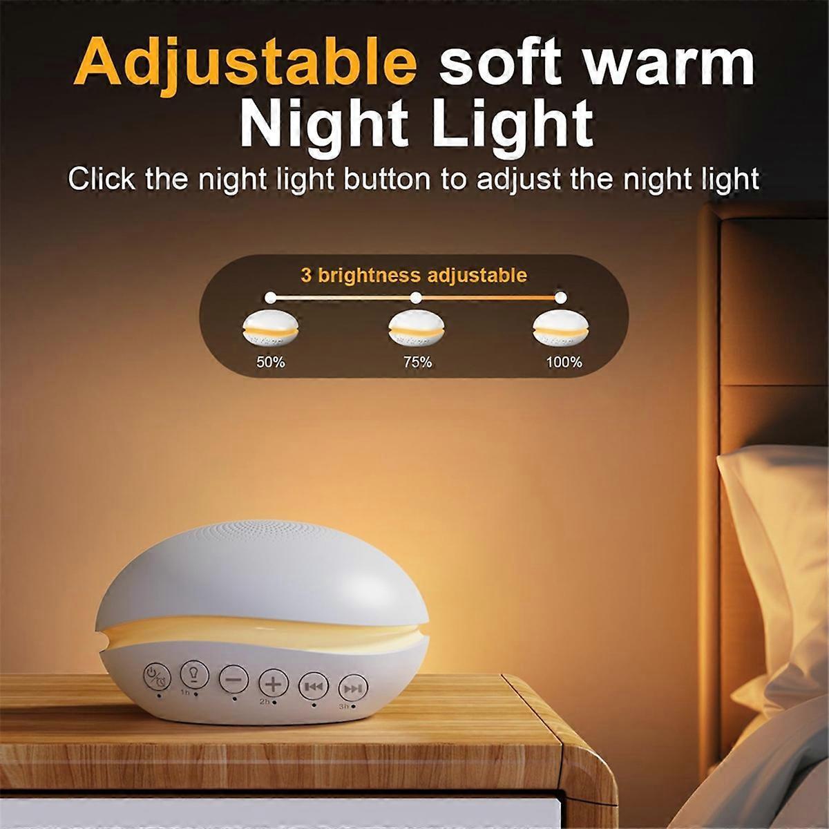 Portable White Noise Machine Sound Therapy for Home Travel Relaxation