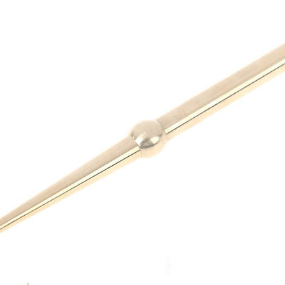 Brass Face & Eye Reflexology Massage Pen, Ear Acupoint Guasha Detecting Stick (1pc)