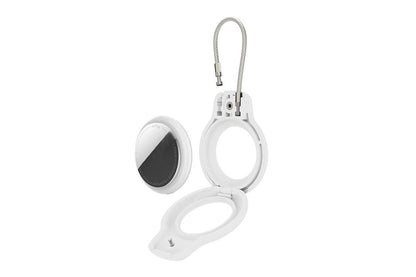 Durable Protective Case Shockproof Holder Case Accessories for Airtag -White