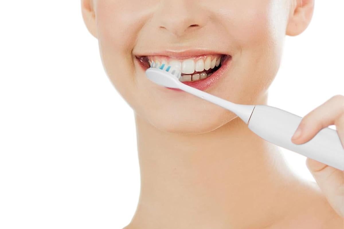 22000 VPM Electric Toothbrush for Adults with 10 Brush Heads and 6 Modes Toothbrush Sets - White