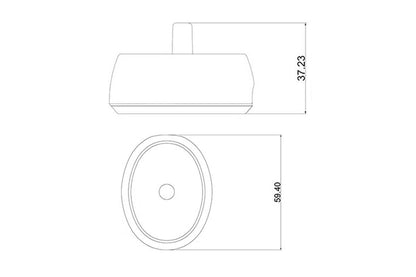 Electric Toothbrush Replacement Charger Inductive Charging Base for Oral B