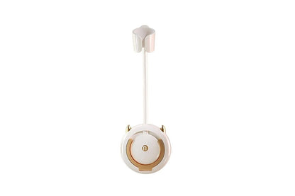 Hands-Free Hair Dryer Holder Adjustable Lazy Bracket -White-gold