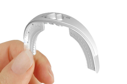 Anti-Snoring Mouth Guard Sleeping Bite Guard for Bruxism Aid Mouthpiece -White