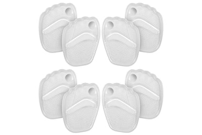 4Pairs Metatarsal Pads Women Ball of Foot Cushions Non-Slip Food Pads Heel Inserts