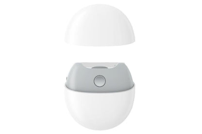 Electric Automatic Nail Clipper With Light And Nail Scraps Storage For Adult - White