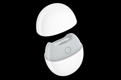 Electric Automatic Nail Clipper With Light And Nail Scraps Storage For Adult - White
