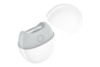 Electric Automatic Nail Clipper With Light And Nail Scraps Storage For Adult - White