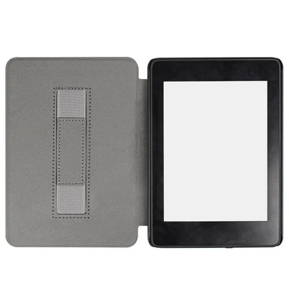 PU Leather Smart Cover Case with Auto Sleep and Wake for Kindle Paperwhite 12th 7-Inch - Grey