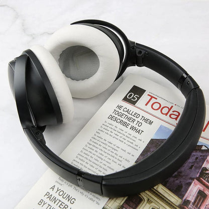 Pair of Replacement Ear Pads for Bose QC45 Headphone Ear Cushions White