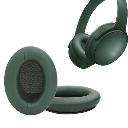 Pair of Replacement Ear Pads for Bose QC45 Headphone Ear Cushions White