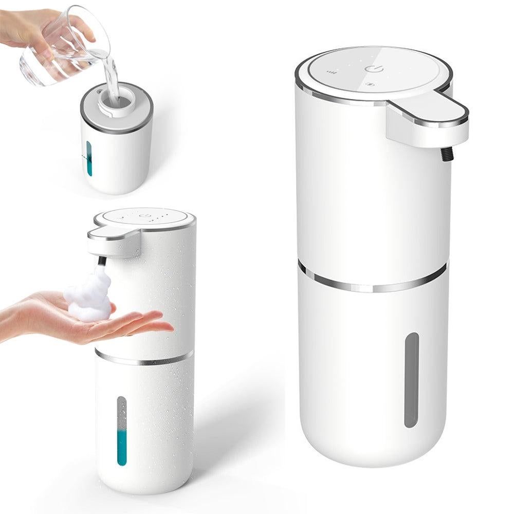 380ML Automatic Soap Dispenser Touchless Adjustable Soap Dispenser Rechargeable Black