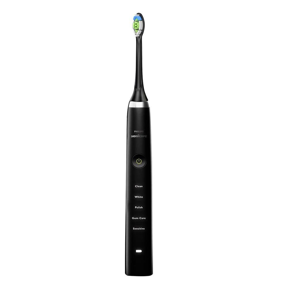 4Pcs Electric Toothbrush Replacement Heads Compatible with Philips HX3/HX6/HX9 Series Black