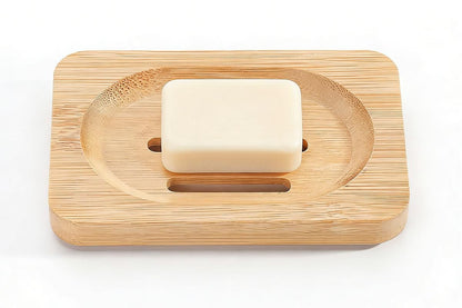 2PCS Wood Soap Dish Storage Soap Holder Soap Tray For Home Bathroom