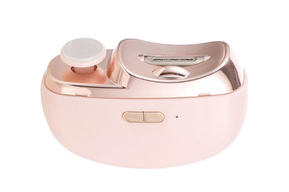 2-in-1 Electric Nail Clipper with Polishing Function-Pink