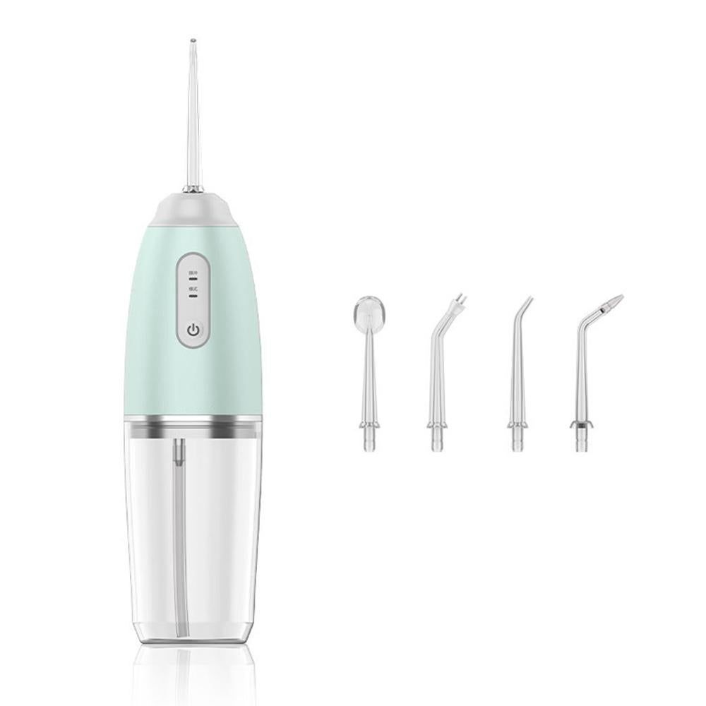 4-in-1 Cordless Oral Irrigator Rechargeable Portable Water Flosser -Pink