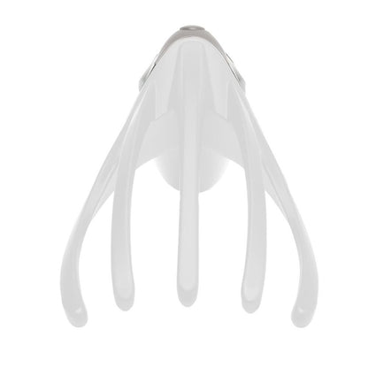 Finger Gripper Claw Massager Electric Head Massager Octopus Scalp Stress Relax -White