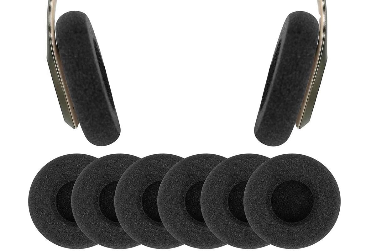 10 PCS Replacement Ear Pads Foam Cushion Covers for Headphones Ear Cushions - L