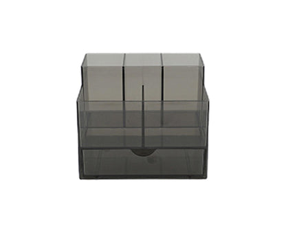 Makeup Organizer Drawer Type Large Capacity - Black