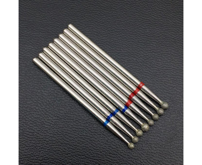 30Pcs Tungsten Steel Nail Drill Bits Manicure Pedicure Gel Polish Removal Tool-A