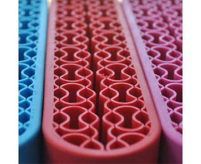 Silicone Nail Pen Holder Makeup Brush Display Stand Storage Case Desk Organizer-Pink